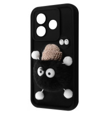 Чохол Pretty Things Case Xiaomi Redmi 13 4G/Poco M6 4G/Note 13R black/fluffy black 2003000178753