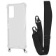 Чохол WAVE Clear Case with Strap Xiaomi Redmi Note 11 Pro/Redmi Note 12 Pro 4G black 2001001905750