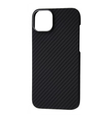 Чохол WAVE Premium Carbon Slim with Magnetic Ring iPhone 15 Plus black 2001001446123