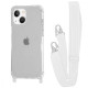 Чохол WAVE Clear Case with Strap iPhone 15 white