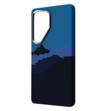 Чохол WAVE Gleam Case with Magnetic Ring Samsung Galaxy S25 Ultra blue mountain 2003000234312