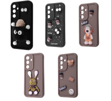 Чохол Pretty Things Case Samsung Galaxy A34 brown/fluffy white 2003000225327