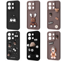 Чохол Pretty Things Case Xiaomi Redmi Note 13 4G brown/fluffy white 2003000225433