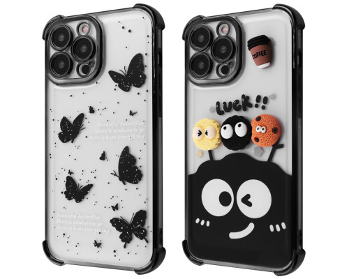 Чохол WAVE Winkie iPhone 16 Pro Max desert titanium/butterfly 2003000252439