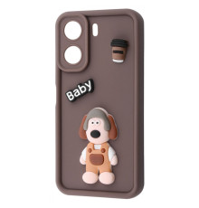Чохол Pretty Things Case Xiaomi Redmi 13C 4G/Poco C65 brown/baby 2001001904647