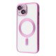 Чохол Metal Matte Case with Magnetic Ring iPhone 15 pink 2001001799472