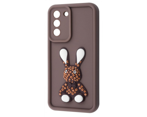 Чохол Pretty Things Case Samsung Galaxy S21 FE (G990B) brown/rabbit 2001001904319
