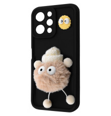Чохол Pretty Things Case Xiaomi Redmi 12 4G black/fluffy white