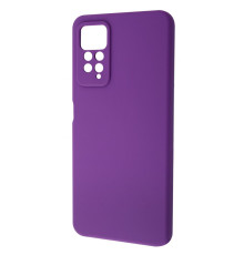 Чохол WAVE Full Silicone Cover Xiaomi Redmi Note 11 Pro/Redmi Note 12 Pro 4G dark purple