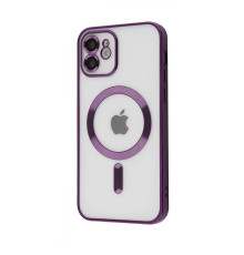 Чохол Metal Matte Case with Magnetic Ring iPhone 12 deep purple 2001001777555