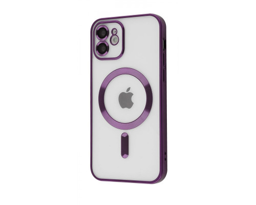 Чохол Metal Matte Case with Magnetic Ring iPhone 12 deep purple 2001001777555