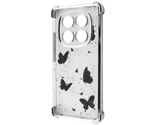 Чохол WAVE Winkie Xiaomi Redmi Note 14 Pro 4G 162.2mm silver/butterfly 2003000254549