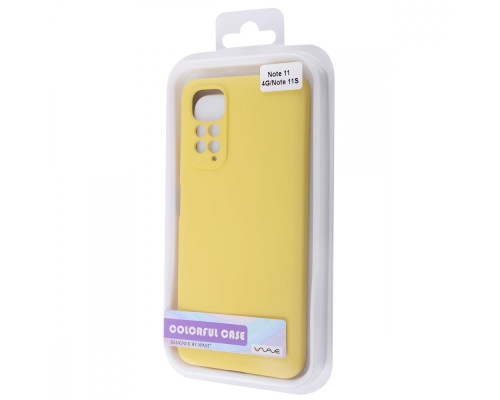 Чохол WAVE Colorful Case (TPU) Xiaomi Redmi Note 11 4G/Redmi Note 11S mint gum