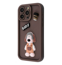 Чохол Pretty Things Case iPhone 13 Pro Max brown/baby