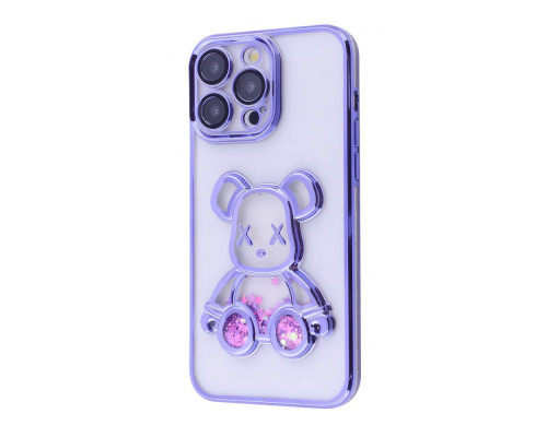 Чохол Shining Bear Case iPhone 15 Pro Max purple