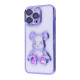 Чохол Shining Bear Case iPhone 15 Pro Max purple