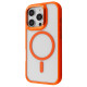 Чохол Proove Clear Essence Case with Magnetic Ring iPhone 16 orange 2003000223606