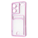 Чохол WAVE Metal Pocket Case Xiaomi Redmi Note 13 Pro+ pink