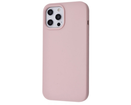 Чохол WAVE Full Silicone Cover iPhone 12/12 Pro pink sand