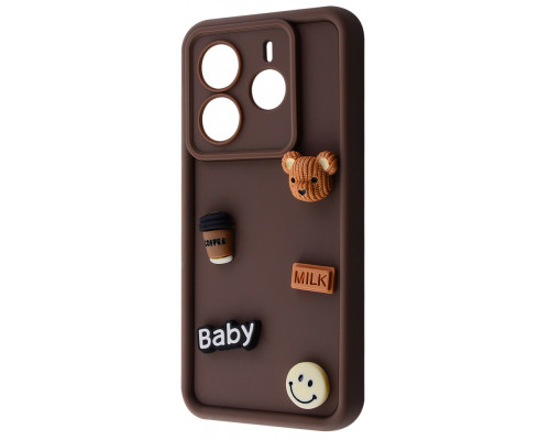 Чохол Pretty Things Case Xiaomi Redmi Note 14 Pro 4G brown/bear 2003000227321