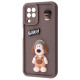 Чохол Pretty Things Case Samsung Galaxy A22/M22/M32 (A225F/M225F/M325F) brown/baby