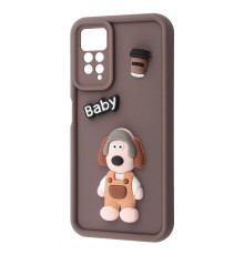Чохол Pretty Things Case Xiaomi Redmi Note 11 Pro/Redmi Note 12 Pro 4G brown/baby 2001001904890