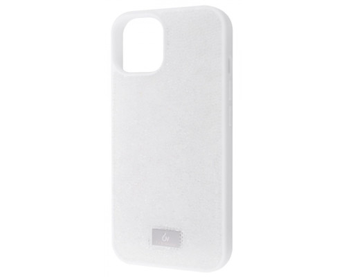 Чохол Bling World Rock Diamond (TPU) iPhone 14 white