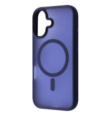 Чохол WAVE Matte Insane Case with Magnetic Ring iPhone 16 midnight blue