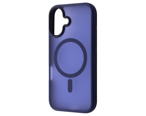 Чохол WAVE Matte Insane Case with Magnetic Ring iPhone 16 midnight blue