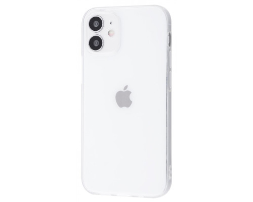 Чохол Силікон 0.5 mm iPhone 12 mini white