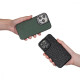 Чохол Kajsa Snake Pattern with Magnetic Ring iPhone 16 Pro black 2003000170948