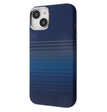 Чохол WAVE Gleam Case with Magnetic Ring iPhone 13 blue stripes 2003000252897