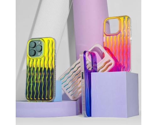 Чохол WAVE Gradient Sun Case iPhone 14 blue
