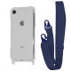 Чохол WAVE Clear Case with Strap iPhone Xr midnight blue 2001001941499