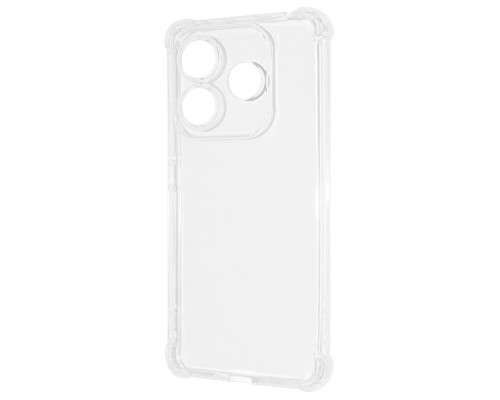 Чохол WXD Силікон 0.8 mm HQ Xiaomi Redmi Note 14 4G clear