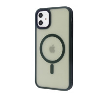 Чохол WAVE Matte Insane Case with Magnetic Ring iPhone 11 green