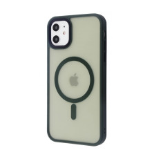 Чохол WAVE Matte Insane Case with Magnetic Ring iPhone 11 green