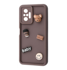 Чохол Pretty Things Case Xiaomi Redmi Note 10 Pro brown/bear 2001001904807