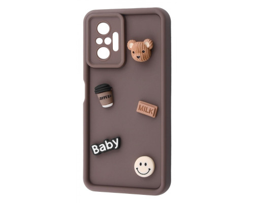 Чохол Pretty Things Case Xiaomi Redmi Note 10 Pro brown/bear 2001001904807