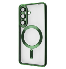 Чохол WAVE Metal Color Case with Magnetic Ring Samsung Galaxy S26 dark green 2003000281491