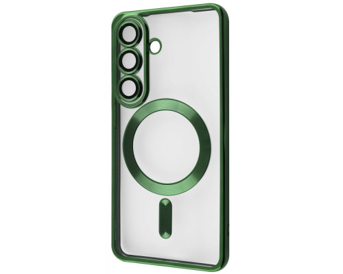 Чохол WAVE Metal Color Case with Magnetic Ring Samsung Galaxy S26 dark green 2003000281491