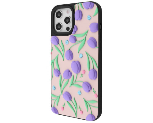 Чохол WAVE Doodle Case iPhone 12 Pro Max flowers 2003000242959