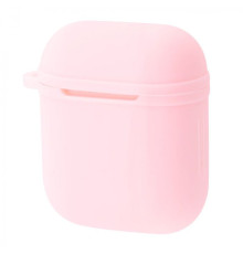 Чохол Silicone Shock-proof case for Airpods 1/2 pink