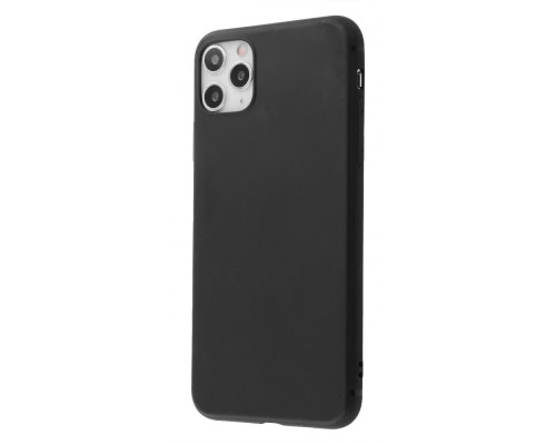 Чохол Силікон 0.5 mm Black Matt iPhone 11 Pro Max