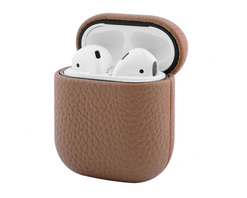 Чохол Leather Case AirPods 1/2 black