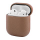Чохол Leather Case AirPods 1/2 black