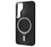 Чохол WAVE Attraction Case with Magnetic Ring Samsung Galaxy S25 gray 2003000202526