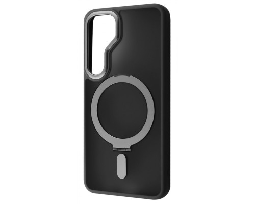 Чохол WAVE Attraction Case with Magnetic Ring Samsung Galaxy S25 gray 2003000202526