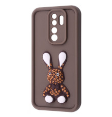 Чохол Pretty Things Case Xiaomi Redmi Note 8 Pro brown/rabbit