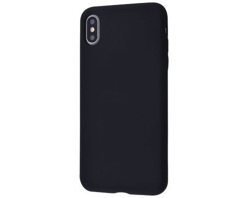 Чохол WAVE Full Silicone Cover iPhone Xs Max black